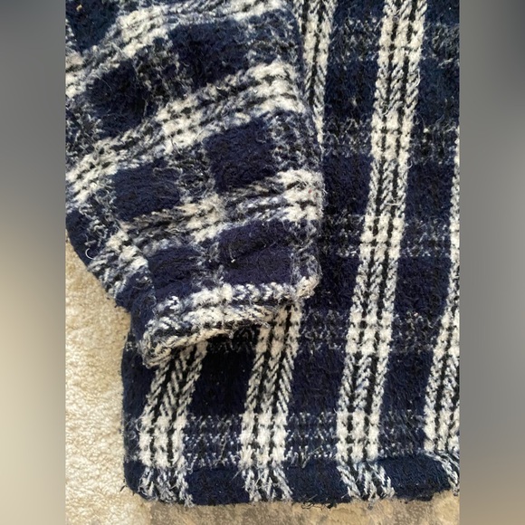 Rare Vintage Ron Jon Surf Shop Heavy Beach 1/4 Sweatshirt Zip Blue White XL - Picture 2 of 12